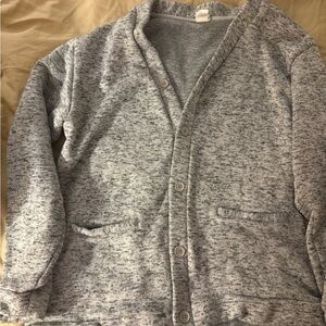 Vintage Haband Gray Knit Sweater